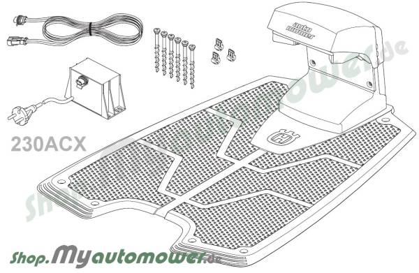 Ladestation Set Solar Hybrid (EU) KIT mit Trafo, Trafok. ,.. -SG-