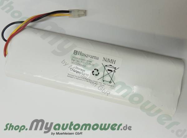 Batterie Original G2, 220, 230, SH - NIMH, 18V, 2200mAh