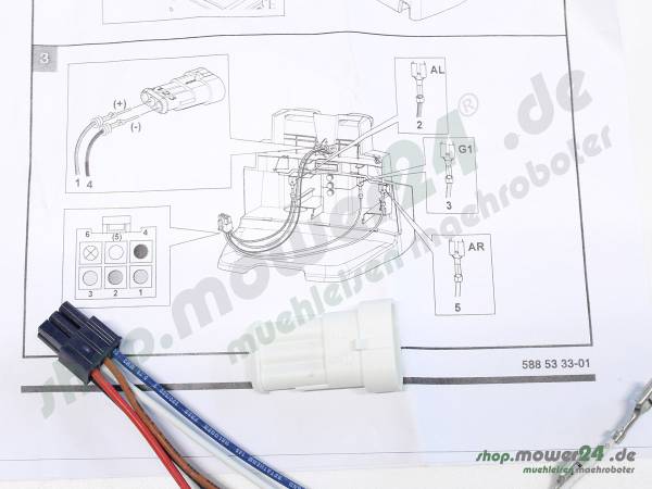 Wiring Assy Loom Charging Station / Wiring LOOM CS   P15