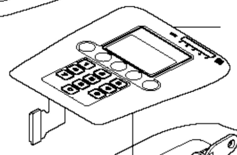 Keyboard Gardena P1 R35,R40,R70...