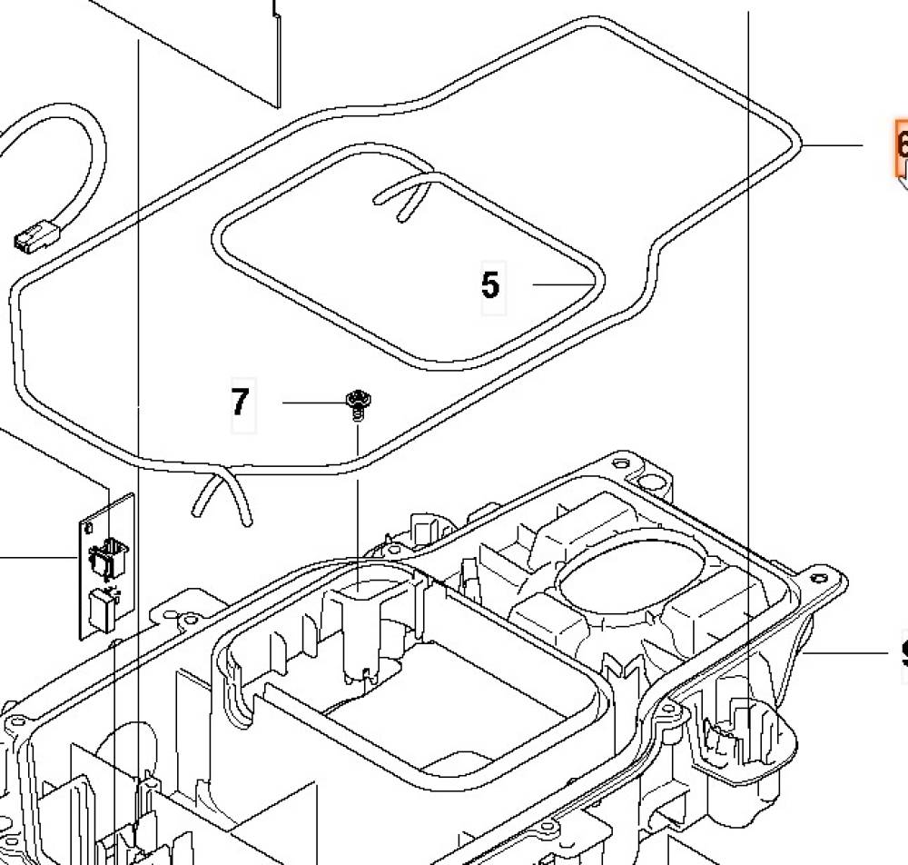 Dichtungsband 1 Stück P0 Gehäuse 5mm