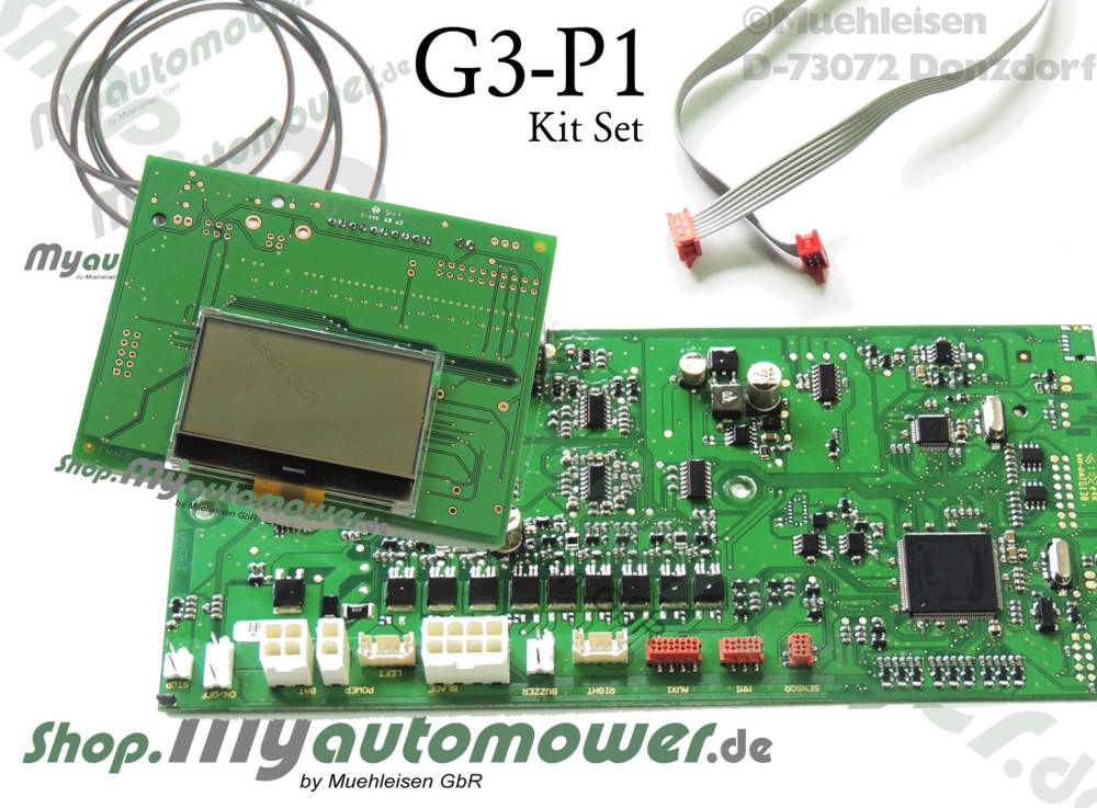 Mainboard Display Dichtung + SW Kit Automower® G3 P1 2011-2015 -SNerf-