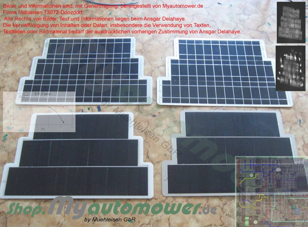 Solardeck Reparatur & Fehlersuche Solarpanel - für alle Solarmower