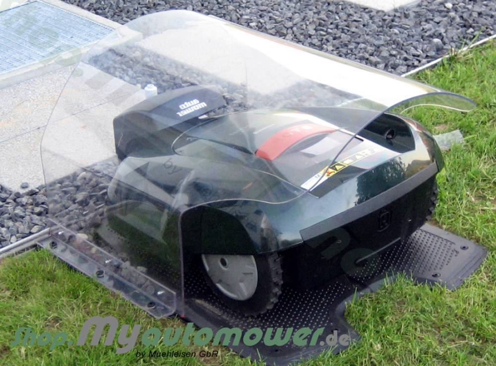 Garage Roof Clear - Fold-up - Acrylic Glass Set for Automower®